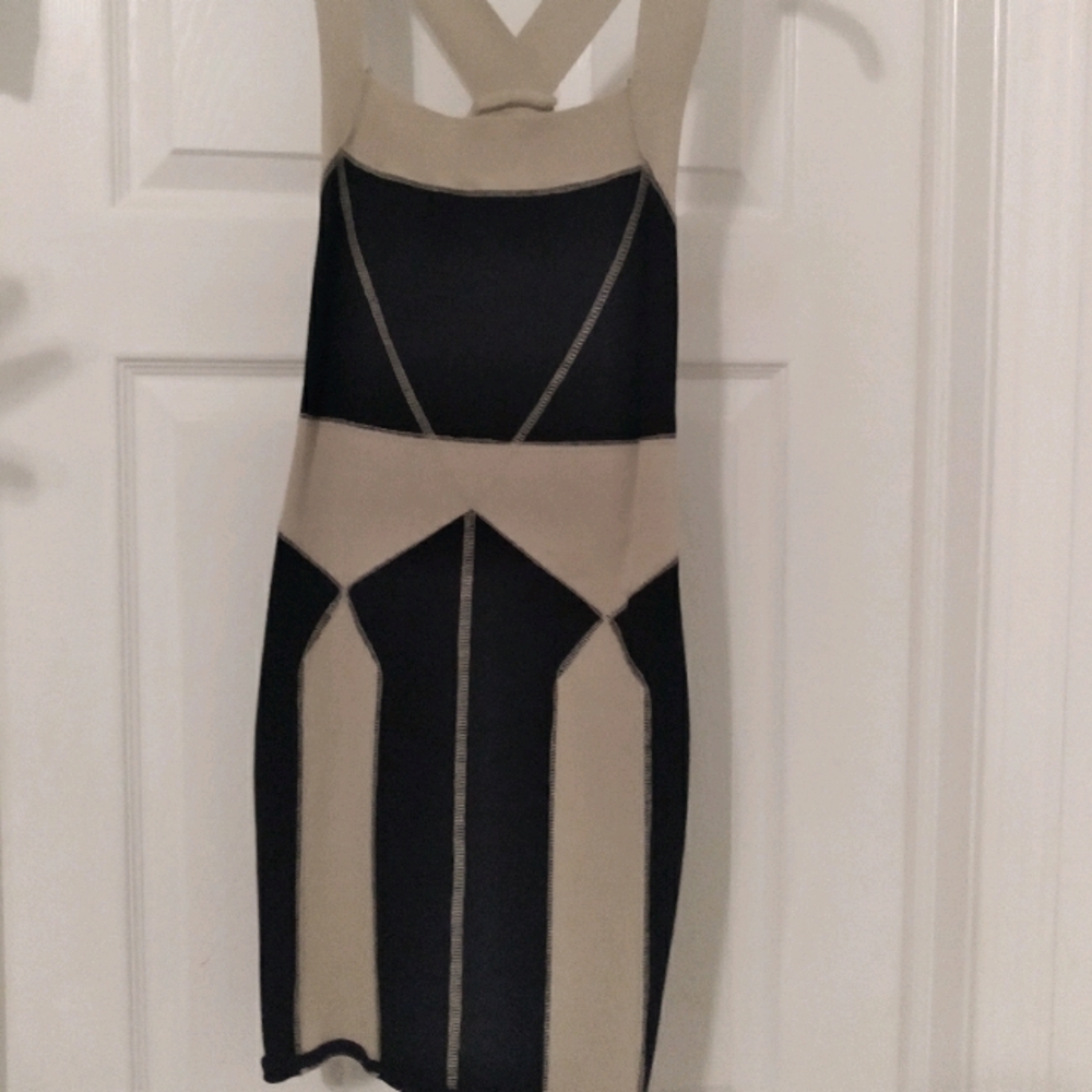 Black & Tan Dress